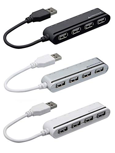 Amazon | グリーンハウス 4ポート USB2.0HUB スイッチ付 バス